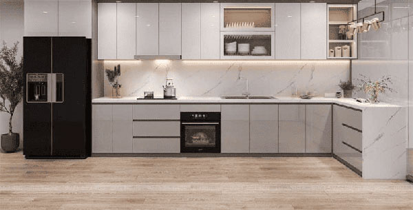 Nên để khoảng cách giữa tủ bếp trên và dưới là bao nhiêu?