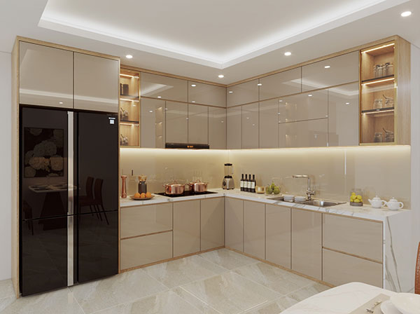 Tủ bếp Acrylic là gì?