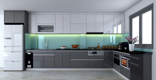 Tủ bếp nhựa Acrylic có bền không​?